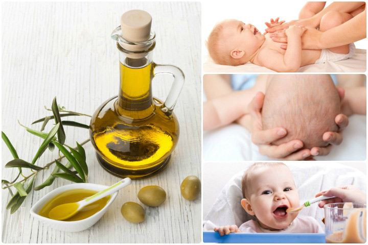 benefits of olive oil in baby massage